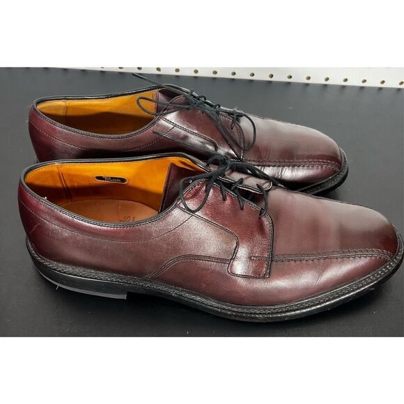 Allen Edmonds Hillcrest Leather Blucher Bicycle Toe Dress Shoe size 10 main image 5